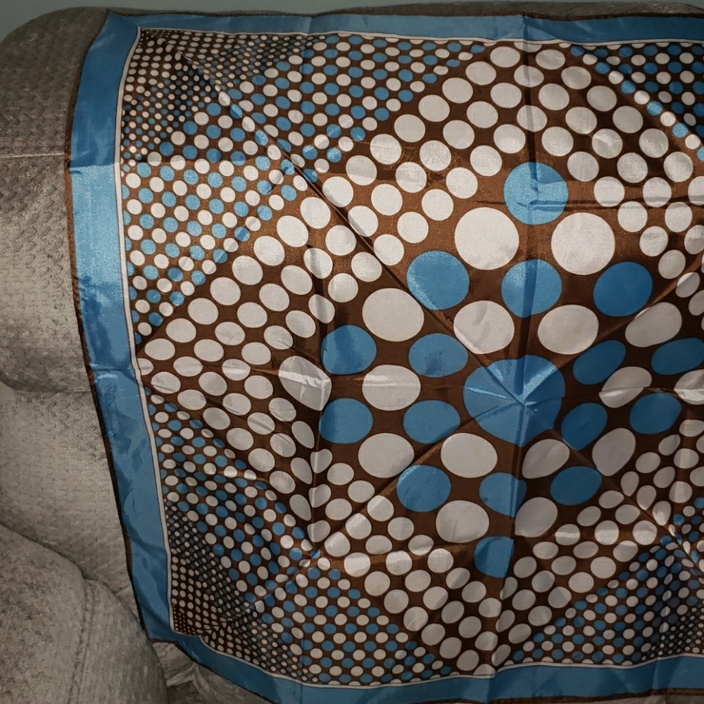 Vintage Jason Maxwell Scarf Circa 1970's - Picture 6 of 12